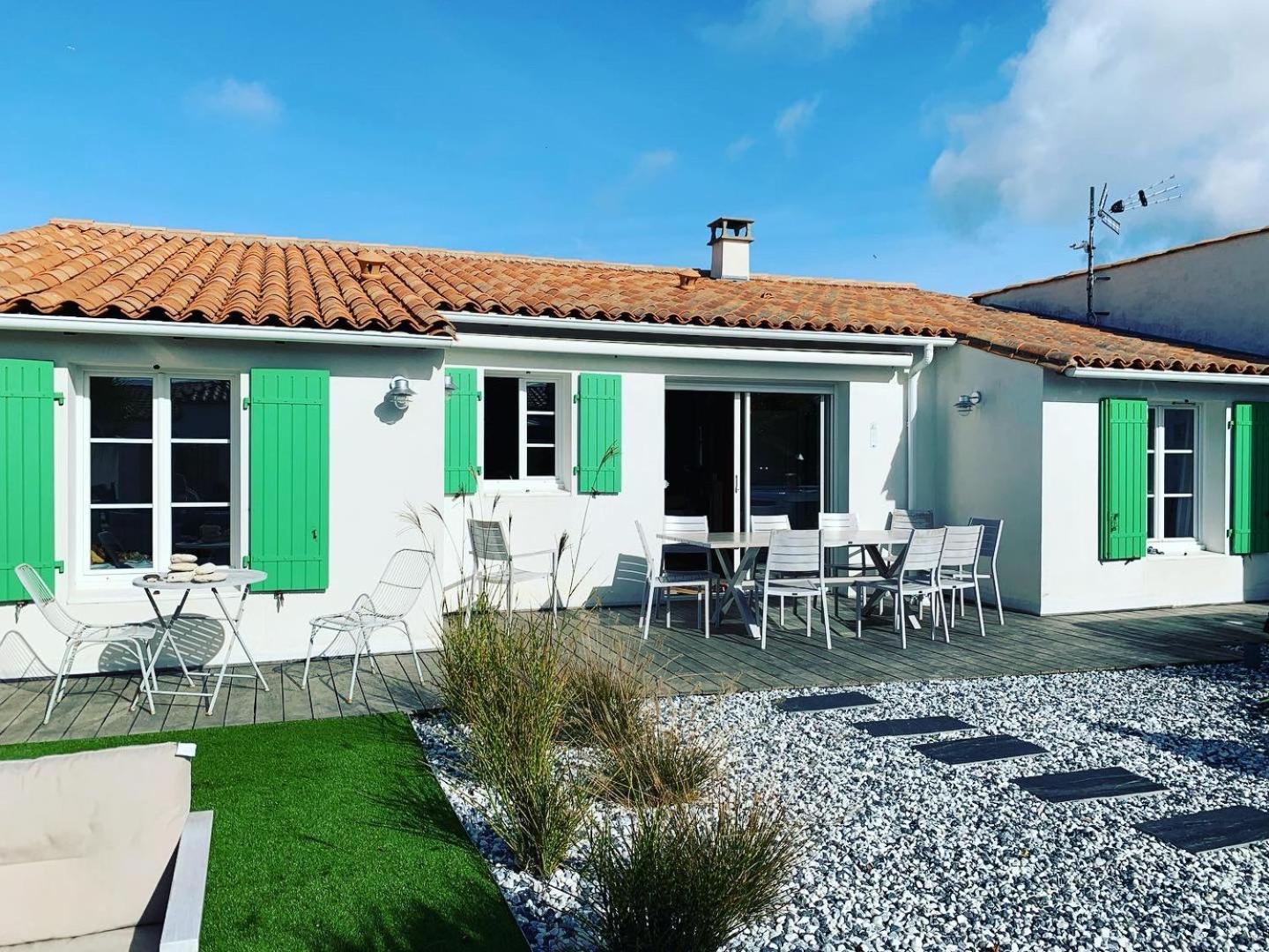 Maison 10/12 Pers A 5 Min Du Phare Des Baleines Saint-Clément-des-Baleines Екстериор снимка